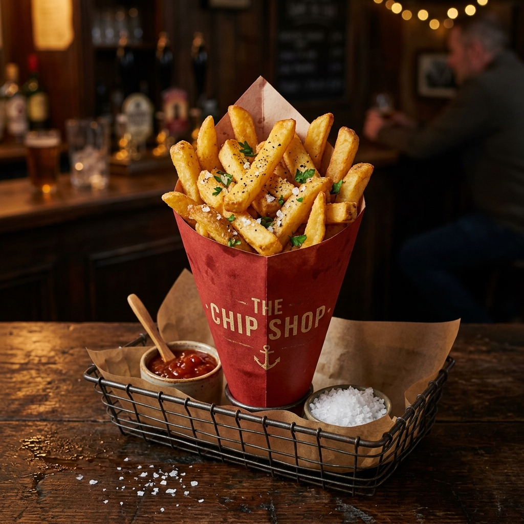 Frites maison croustillantes